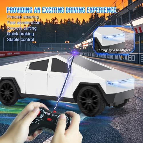 Remote Control Pickup Truck 1/24 Scale Rechargeable Blue E7088
