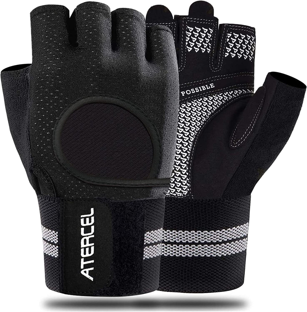 Breathable Workout Gloves with Wrist Support L8871