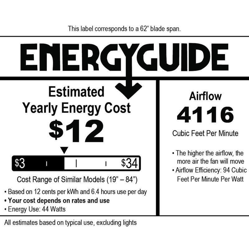 Torsion 62x22 Ceiling Fan I441896