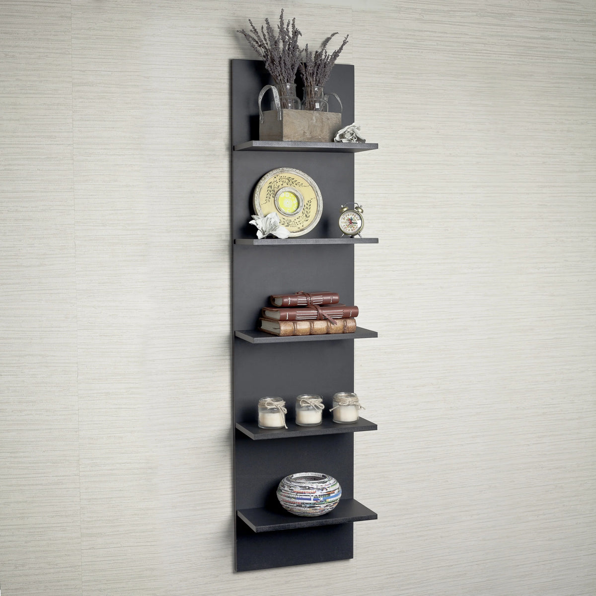 Black Wall Shelves T230076
