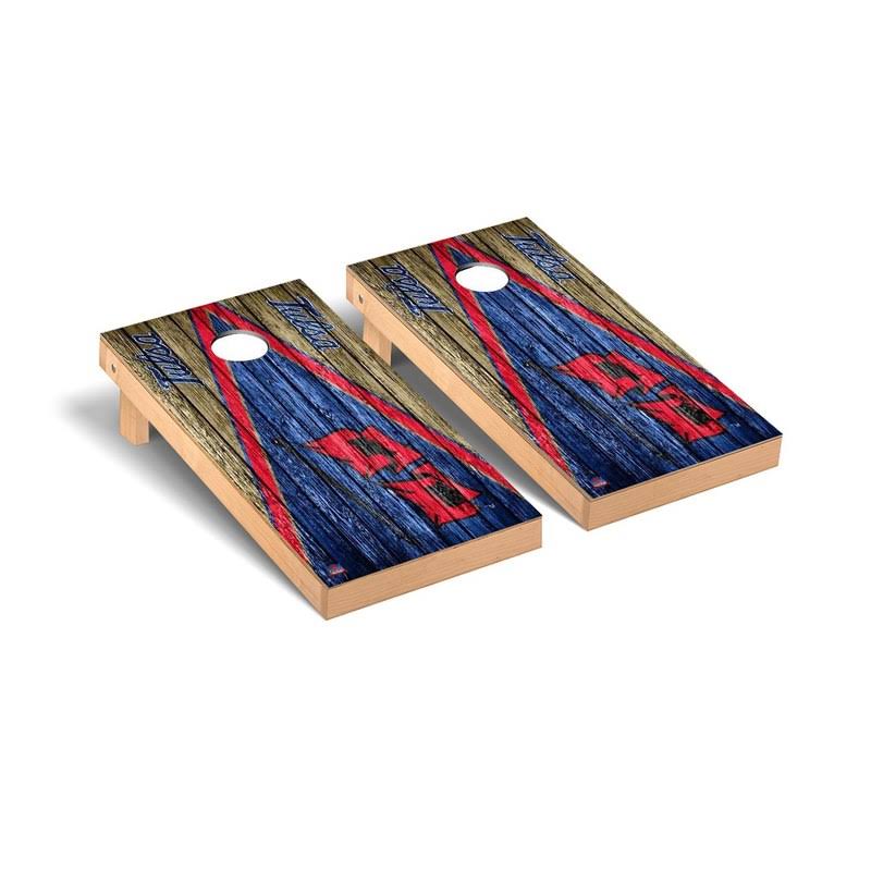Weathered Triangle Design Cornhole Game Set N80561
