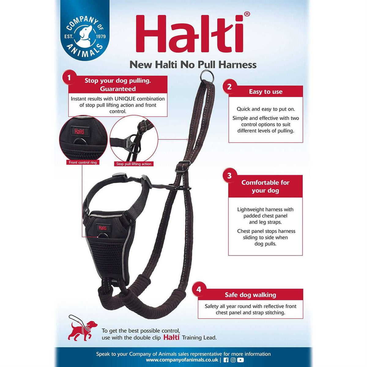 No Pull Dog Harness F28141