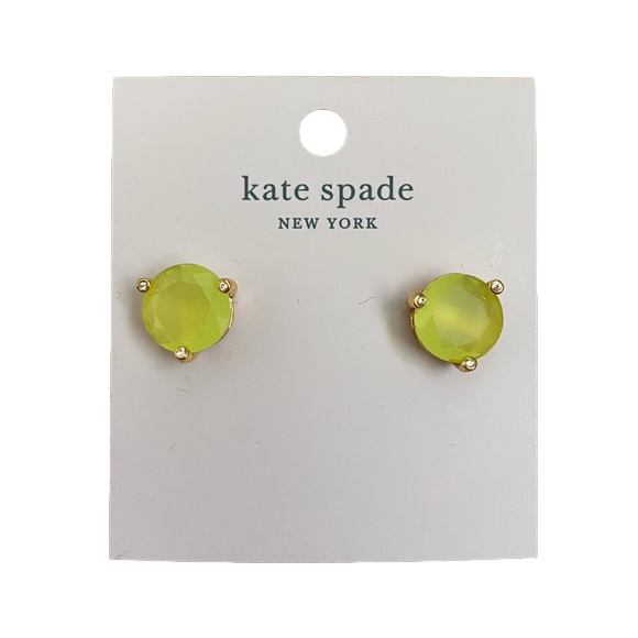 Limelight Green Stud Earrings J155